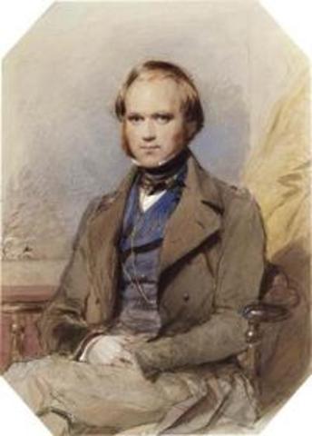 Charles Darwin serves as naturalist on HMS Beagle during expedition along the coast of South America
