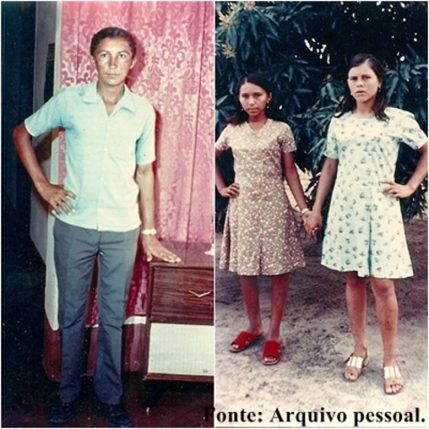 Meus pais se conheceram.