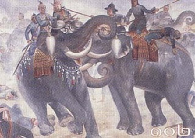 Burmese Army Invasion of Thailand