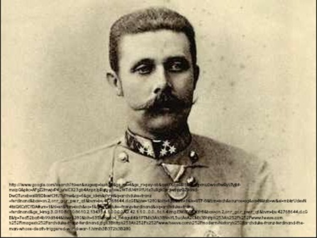 Assasination of Archduke Franz Ferdinand