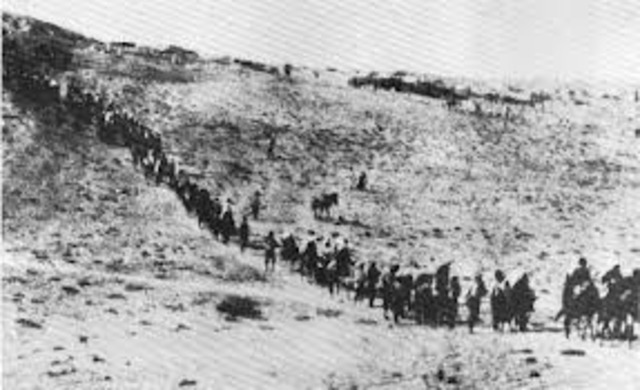 Nazis empty Auschwitz and start prisoners on "death marches" to Germany.