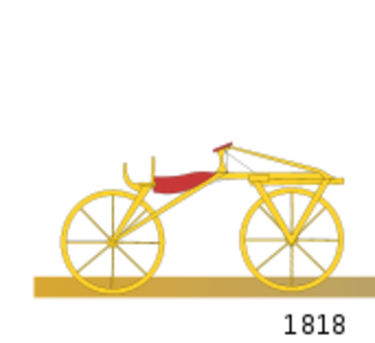 la primera bicicleta