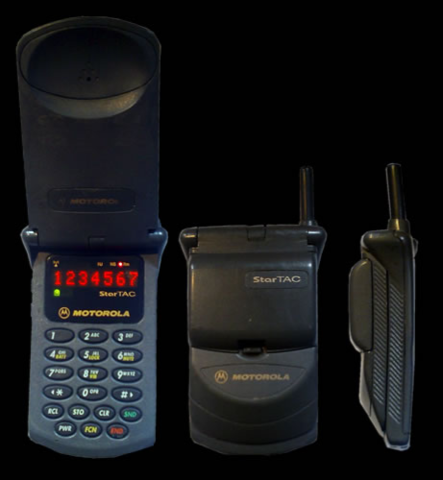 First Clamshell FlipPhone