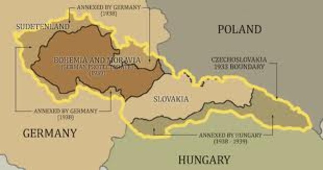 Hitler invades Czechoslovakia