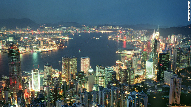 Hong Kong is returned to China after 156 years of British control