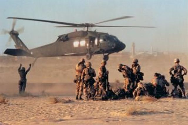 Operation Desert Storm Begins