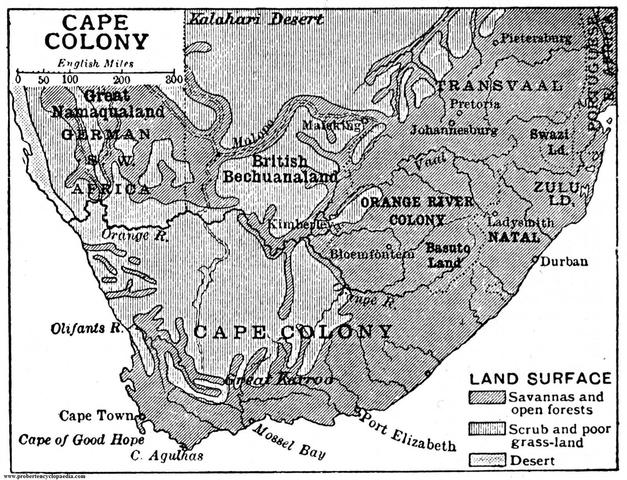 1856- Natal seperates from the Cape Colony