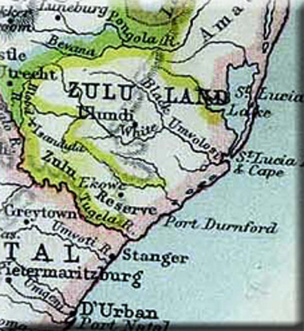 British Invade Zululand