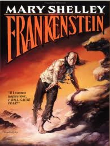 Mary Shelley, daughter of Mary Wollstonecraft, publishes Frankenstein
