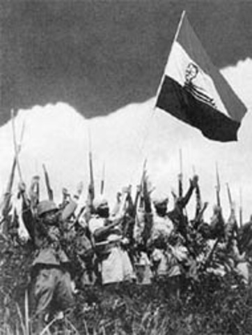 Italy enters the war as a member of the Axis powers