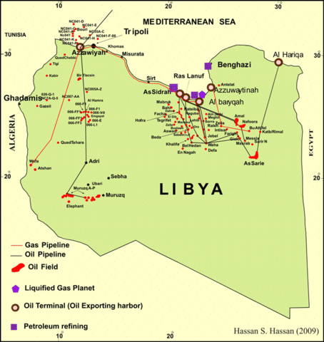 Libya Pipelines