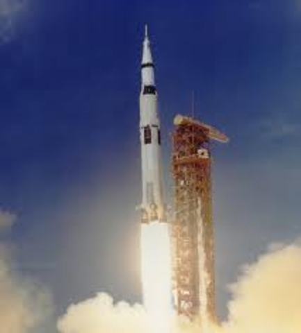 NASA launched the Apollo 11 to the moon