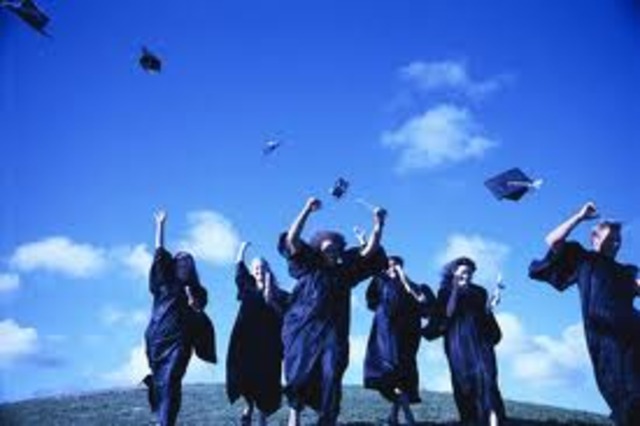 I am graduate of high school.