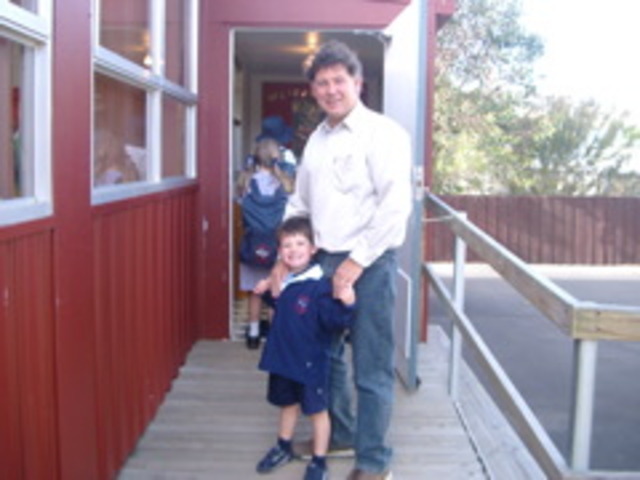 My first day at school