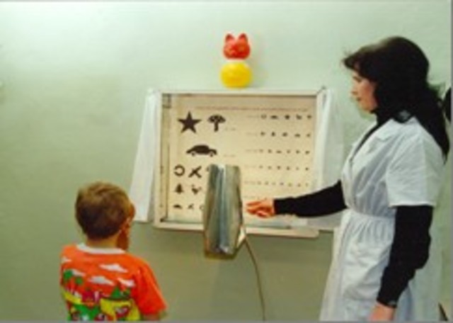 Открытие ортоптического кабинета для офтальмологического лечения