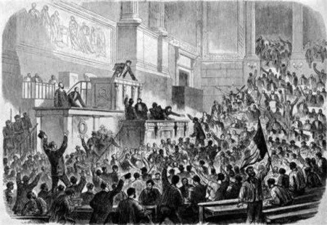 Proclamation de la République