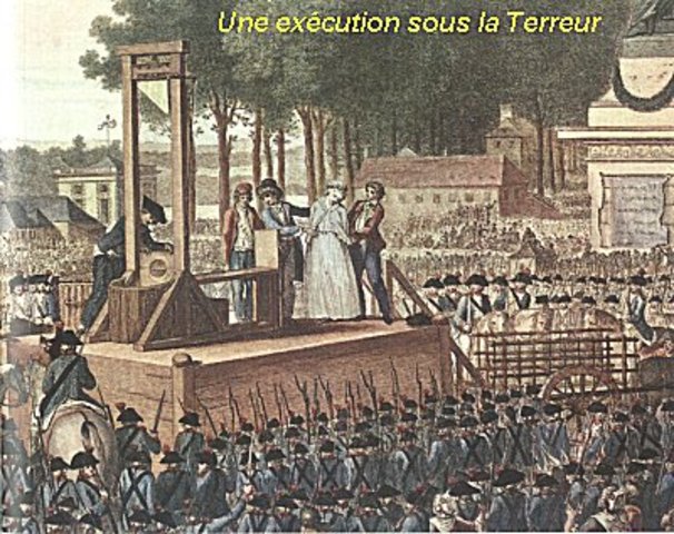 Terreur ( exécution de Louis XVI )
