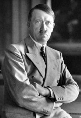 Adolf Hitler becomes Chancellor of Germany. His Nazi Party takes power.