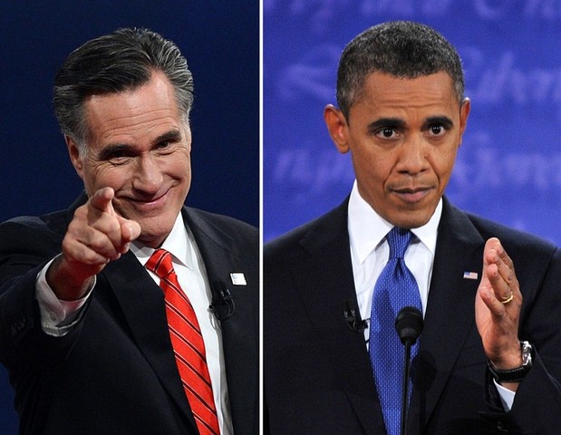 obama and romney square off in first debate
