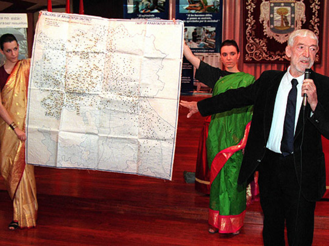 Tribute to Vincent Ferrer for his 55 years as a volunteer