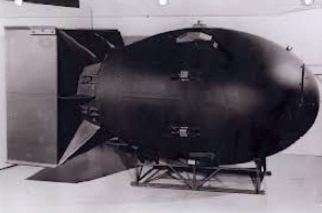 The race for atomic warfare begins