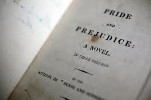 Jane Austen publishes Pride and Prejudice