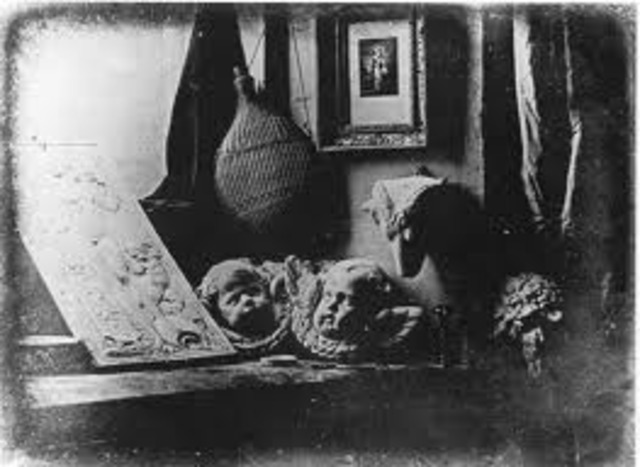 The first daguerreotype was created
