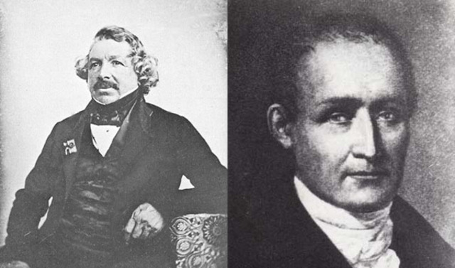 Niepce and Daguerre improve the short exposture time (30 minutes)