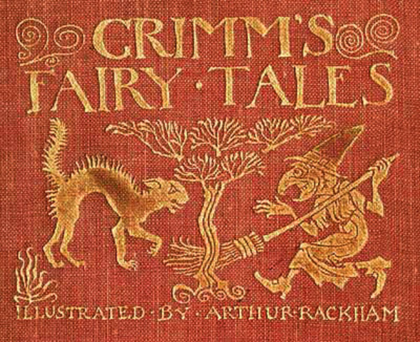 brothers grimm begin to publishes grimms fairytales