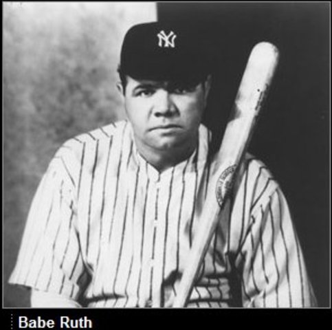 Babe Ruth Breaks His Own Perosnal Record