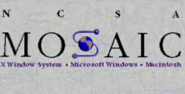 Release of version 1.0 of the Mosaic web browser