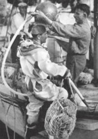 The first diving suit