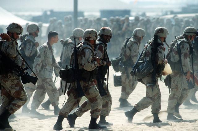 IRAQI TROOPS INVADE KUWAIT