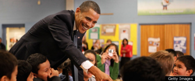 President Obama announces the applications of ten states seeking waivers from some of the requirements of the No Child Left Behind Law were approved