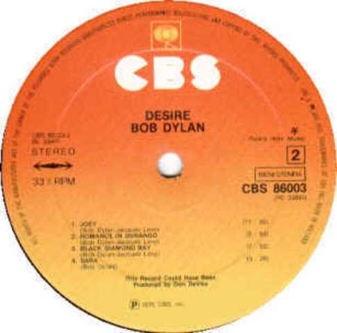 Dylan Signs With A New Label