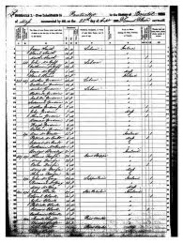 "Antonio the Negro" is Named in the cencus.