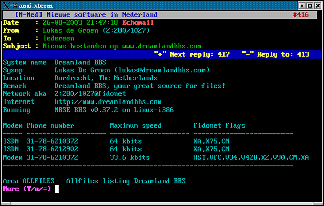 Bulletin Board System