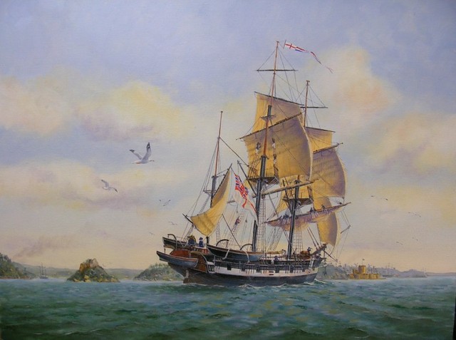 HMS Beagle-Charles Darwin