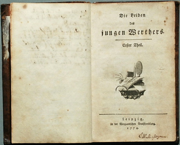 Goethe, I dolori del giovane Werther