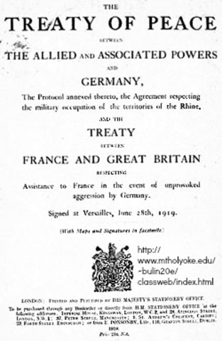 Treaty of Versailles