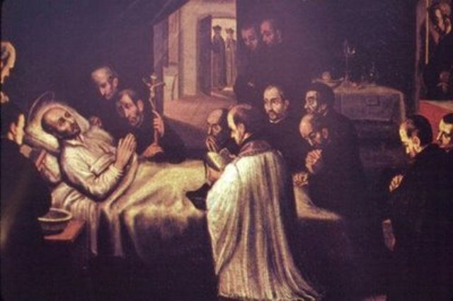 Death of St Ignatius of Loyola
