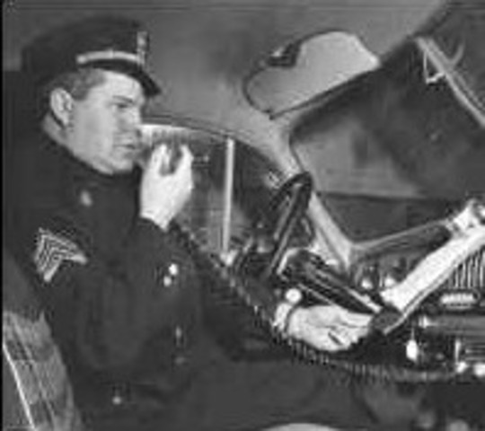 1948 - Police can now use radio to traffic law enforcment