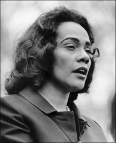 Married Coretta Scott