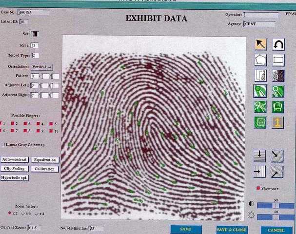 integrated automated fingerprint identification system was launched