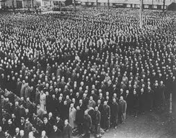 All Gypsies arrested and deported.