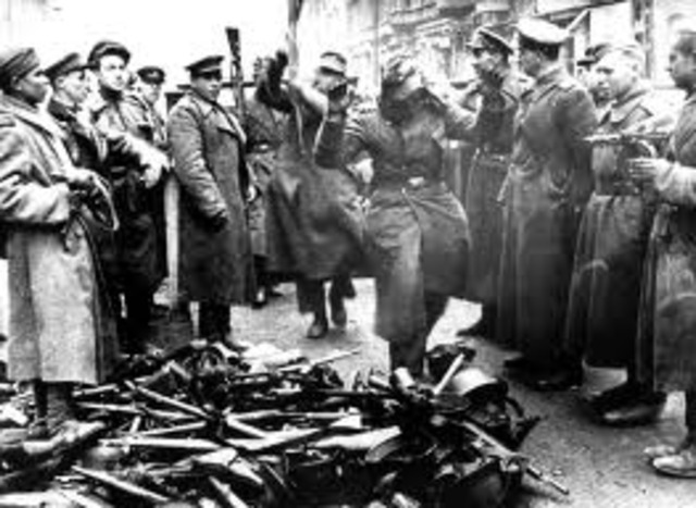 Fin de la segunda guerra mundial.