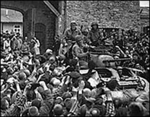 Troops from the United States liberate Mauthausen concentration camp.