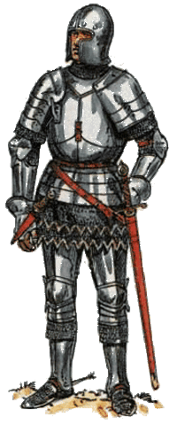 1400 Armour that knights wore