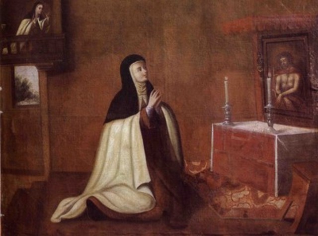 When St teresa became involved in the Nunnery. (family life)