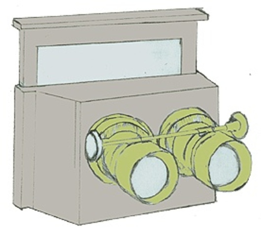The first twin lens stereoscopic camera was intrduced by John B. Dancer